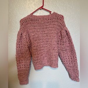 NWOT Mauve Knit sweater